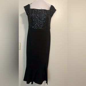 GUESS Black Sequin Dress